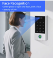 TECO VF5-M-EU - Smart WiFi přístupový systém s rozpoznáním obličeje (Tuya, IP66)