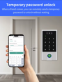 TECO VF5-M-EU - Smart WiFi přístupový systém s rozpoznáním obličeje (Tuya, IP66)