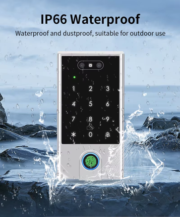 TECO VF5-M-EU - Smart WiFi přístupový systém s rozpoznáním obličeje (Tuya, IP66)